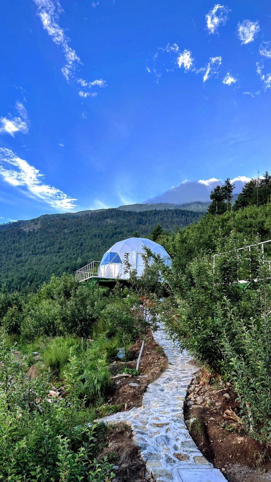 Fayul Retreat - India Highest Glamp And Ecoluxury Stay Kalpa Eksteriør billede